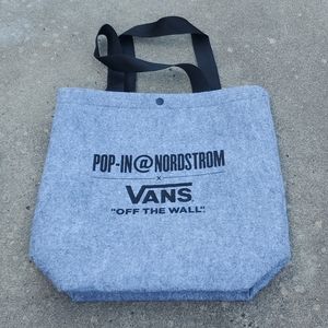 Pop-in@Nordstrum x Vans Wool Tote Bag